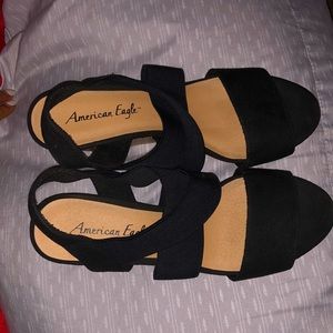American Eagle Black Heels